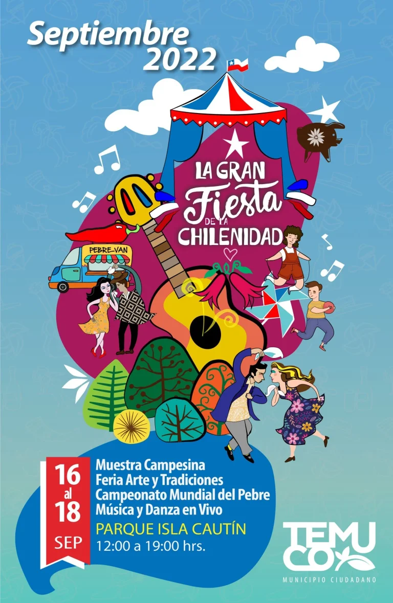 Municipio organiza la “Gran Fiesta de la Chilenidad” en Parque Isla Cautín