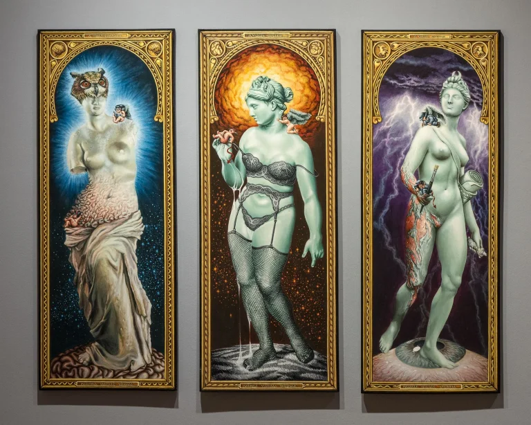 Exposición “Universos femeninos” cuestiona representaciones de la mujer en las artes visuales
