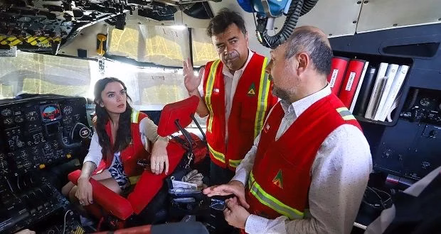 Gobierno suma avión Hércules C-130 para el combate de incendios forestales