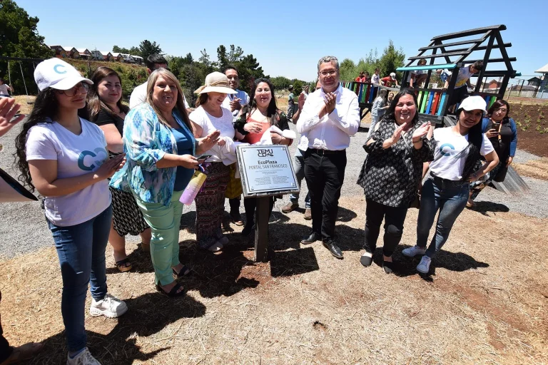 Municipalidad de Temuco inaugura tercera EcoPlaza y cumple su compromiso anual en materia de sustentabilidad