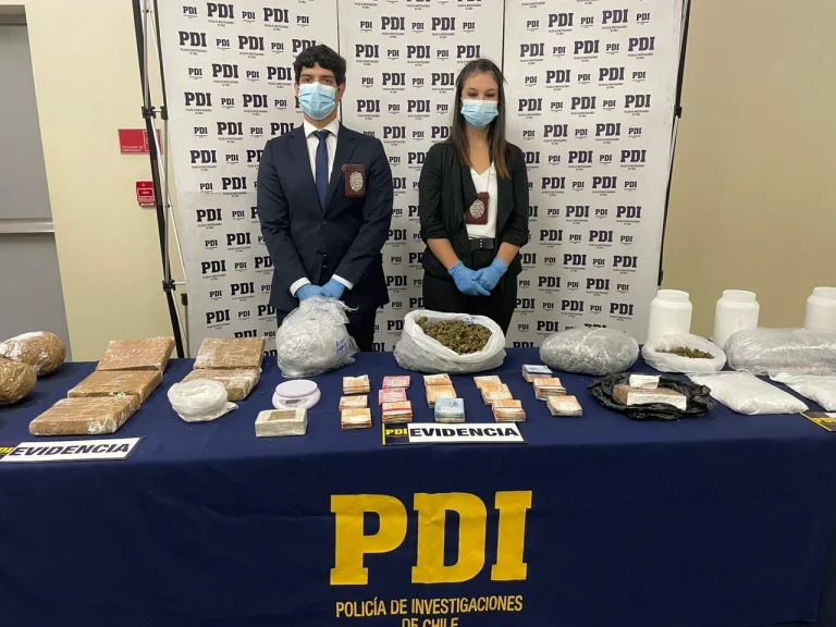 PDI Temuco incauta más de 15 mil dosis de drogas: la ocultaban en tarros de pintura
