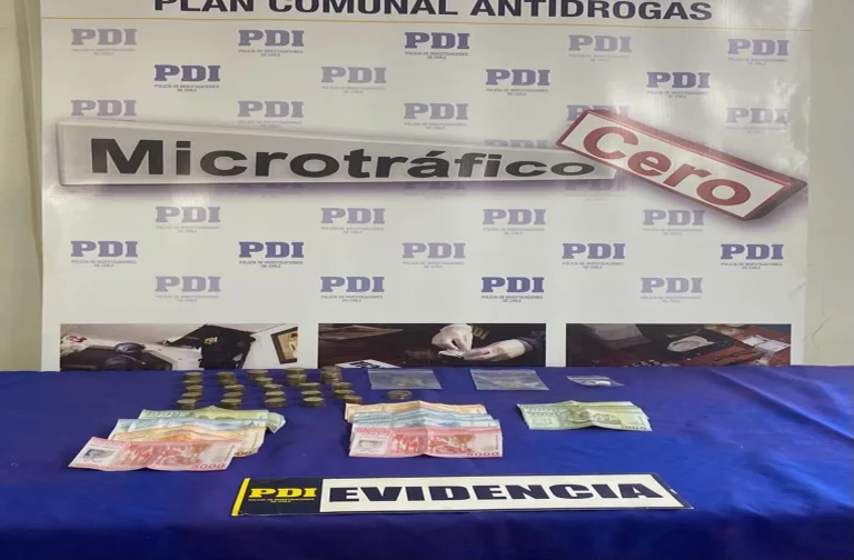Equipo MT-0 Lautaro reduce punto de venta de droga en Perquenco