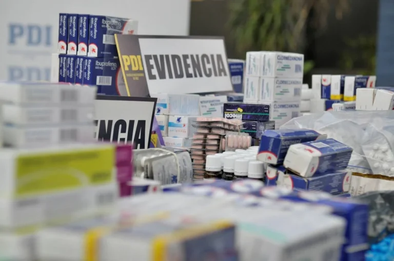 En Angol PDI decomisó más de 1.500 cajas de medicamentos comercializadas irregularmente