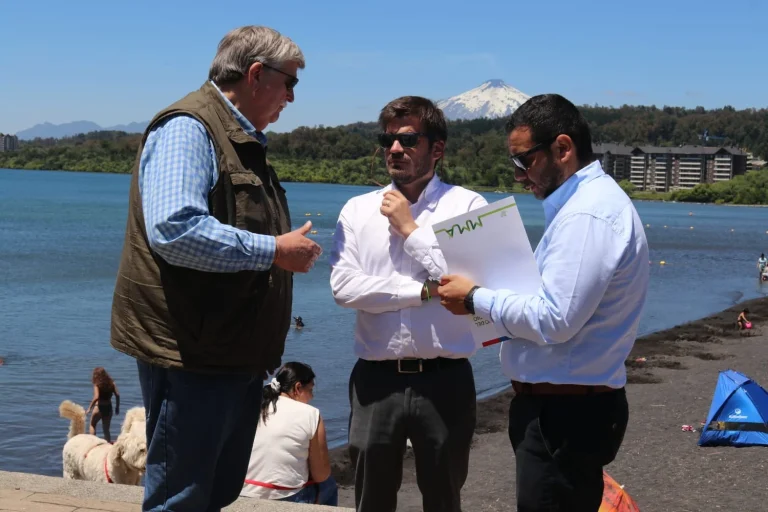 Autoridades Regionales Lideradas por Delegado Presidencial toman diversas medidas para despejar dudas sobre situación sanitaria en Lago Villarrica