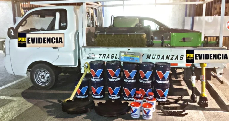 PDI detuvo a hombre por robos en ferretería y empresas en Temuco y Lautaro