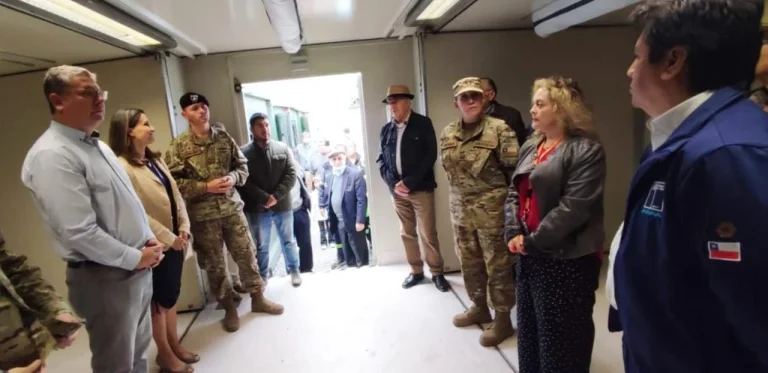 Ejército entregó al municipio hospital modular de campaña que normalizará al 100% capacidad de atención del Cesfam Pueblo Nuevo