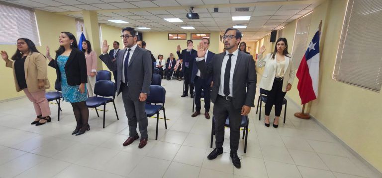 Un total de 12 nuevos abogados y abogadas juraron desde la Corte de Apelaciones de Temuco