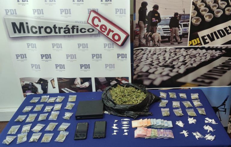 Equipo MT-0 de Victoria desbarata punto de venta de droga.