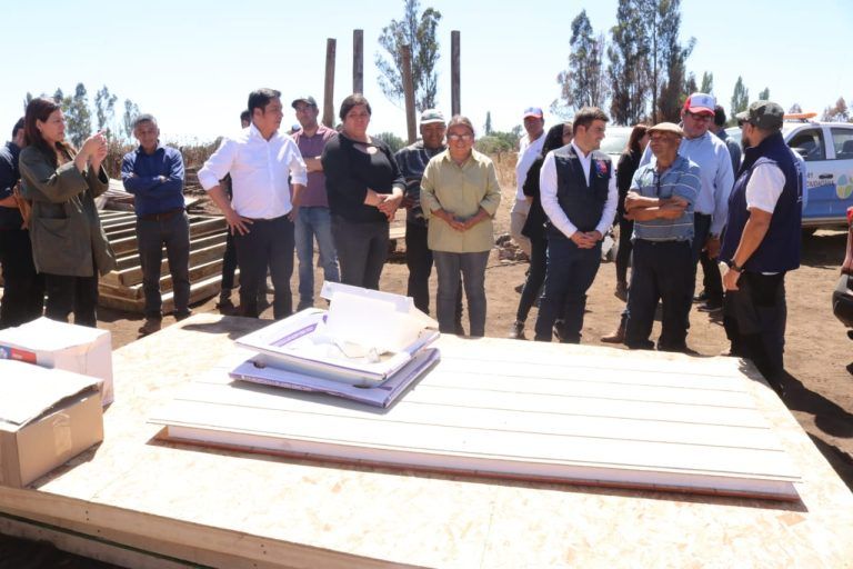 Gobierno espera tener construidas todas las viviendas de emergencia necesarias para la región en los próximos días