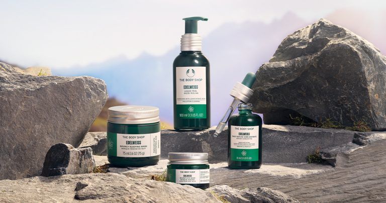 EDELWEISS: la nueva línea de The Body Shop que replantea el ideal de juventud con una renovada fórmula