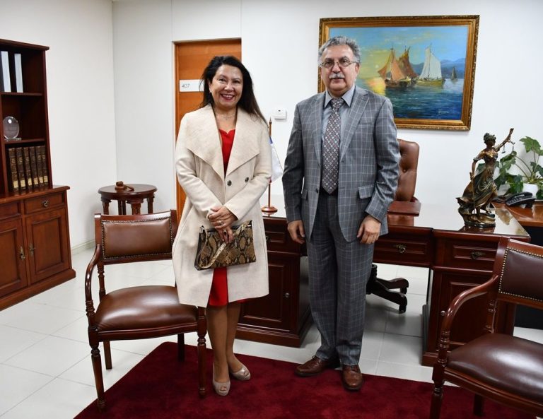 Presidente de la Corte de Apelaciones de Temuco recibe visita protocolar de la Seremi de Justicia y DDHH de La Araucanía 