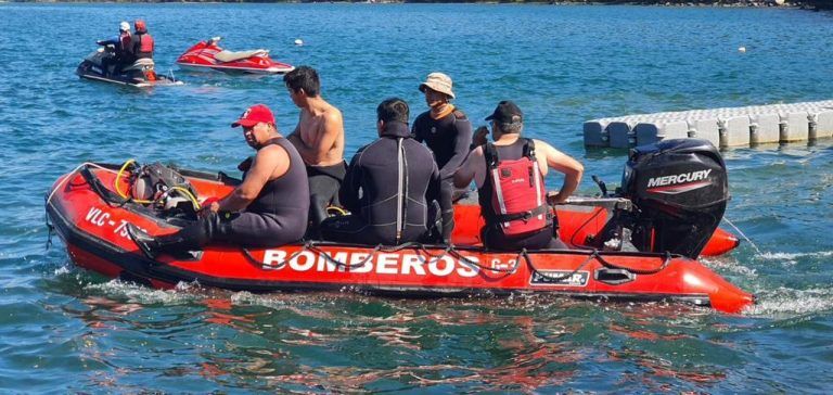 Búsqueda de hombre desaparecido en las aguas del lago Villarrica en la desembocadura del rio plata dio resultados este jueves