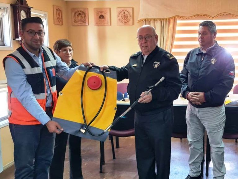 Bomberos de la Araucanía recibe millonario aporte en equipamiento para el trabajo en incendios forestales