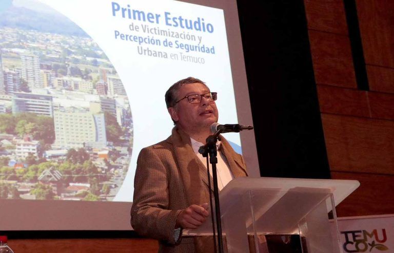 Temuco cuenta con el primer estudio de victimización y percepción de la seguridad
