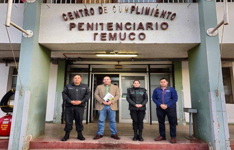 Gendarmería y Municipalidad de Temuco trabajan juntos por la Seguridad Pública