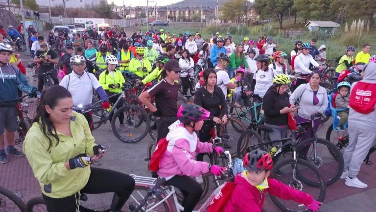 Cicletada flúor unió por segunda vez familias deportistas de Temuco y Padre Las Casas