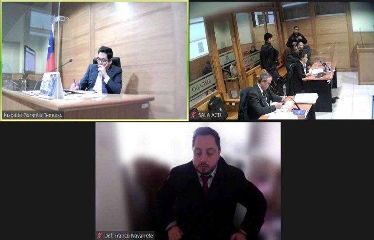 Juzgado de Garantía de Temuco ordena la prisión preventiva de imputados por tráfico de drogas