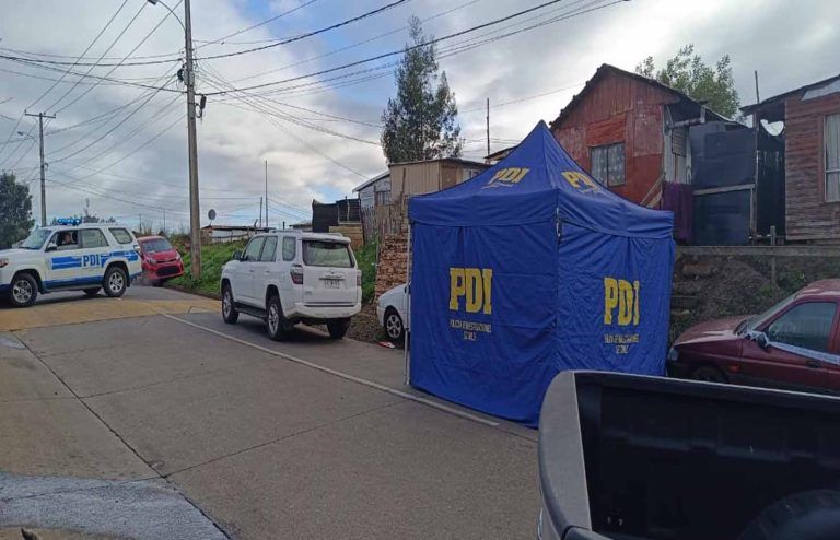 Lo encontraron en Osorno: PDI detiene a sospechoso de homicidio en sector Pedro de Valdivia de Temuco