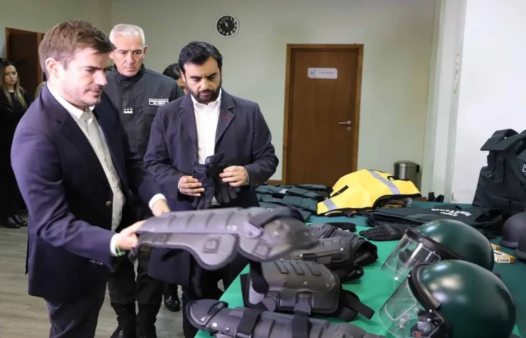 Subsecretario de justicia entrega implementos de seguridad para gendarmería de chile en la Araucanía