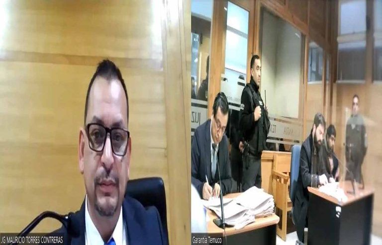 Juzgado de Garantía de Temuco decreta la prisión preventiva de imputado por receptación y conducción con placa patente falsa