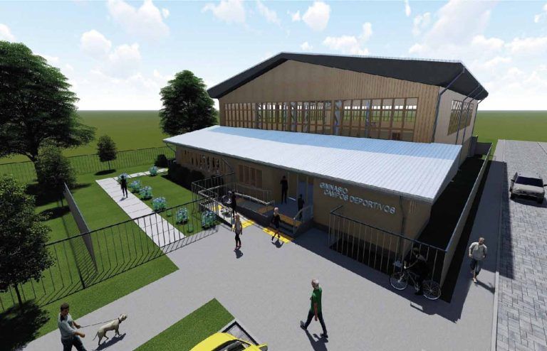 Reposición de gimnasio Campos Deportivos será realidad para los vecinos del sector tras larga espera