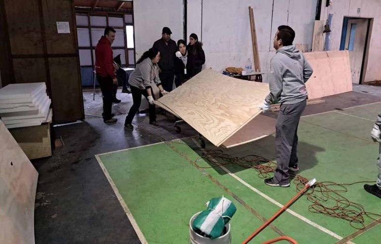 Voluntariado de Invierno permitió recuperar espacios en escuela rural Villa San Pedro de Pucón