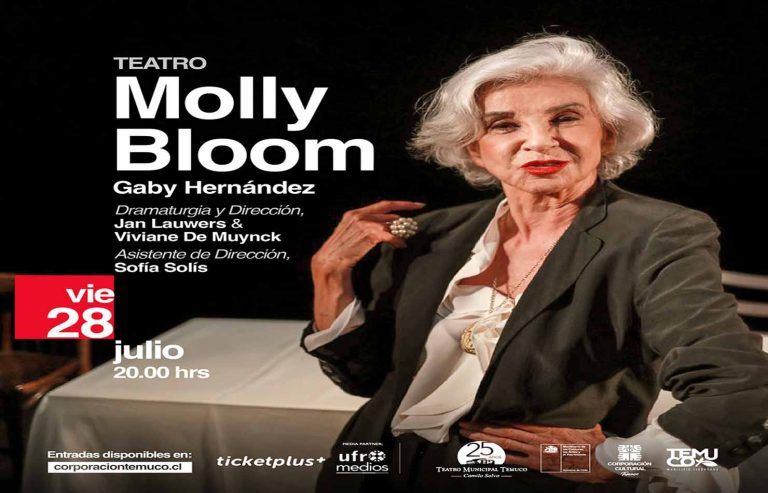 El TMT presenta la obra “Molly Bloom” protagonizada por la gran actriz chilena Gabriela Hernández