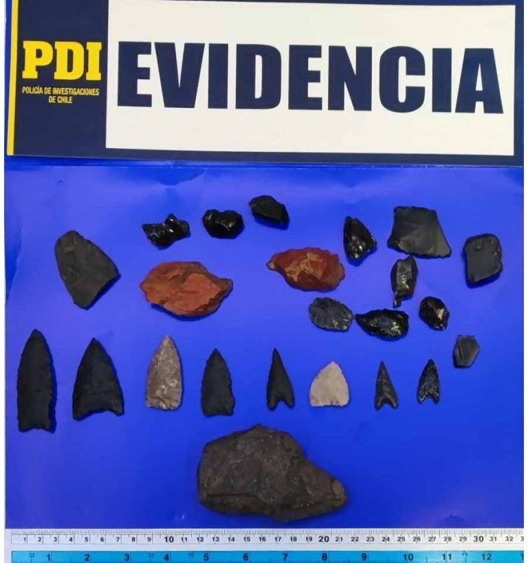PDI Temuco detuvo a joven que comercializaba piezas arqueológicas por redes sociales