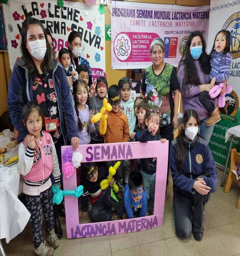 Semana de la Lactancia Materna se celebra en las postas de salud rural de Lautaro
