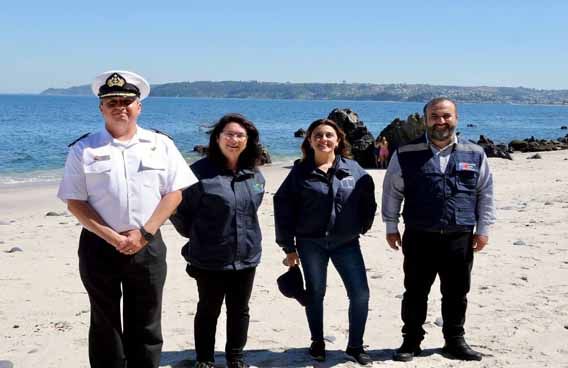 Ministra de Bienes Nacionales fiscalizó accesos peatonales a playas de la Región del Biobío en vísperas de la temporada estival