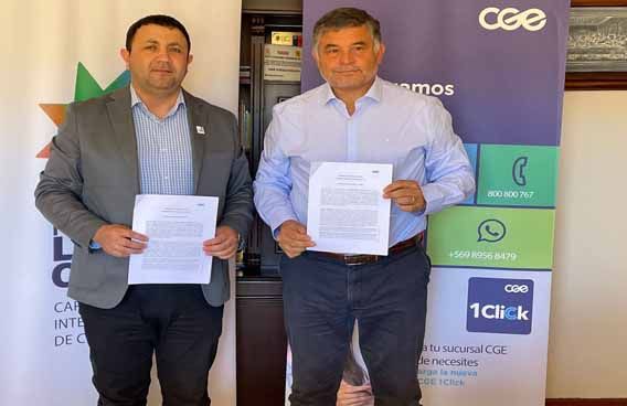 CGE materializa importante convenio de colaboración mutua con la Municipalidad de Padre Las Casas