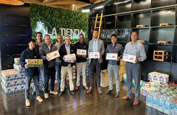 Gobierno Regional Recibe donación de más de 1.600 litros de leche para ir en apoyo de las comunas afectadas por los Incendios Forestales de La Araucanía