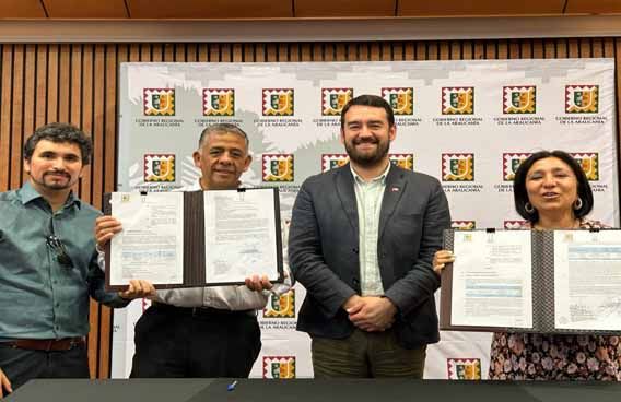 Gobernador Rivas firma mensaje de incremento para la Construcción de Anhelado circuito patrimonial en Collipulli