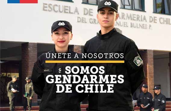 En Gendarmería de Chile: Se Inició período de Postulación 2024-2026
