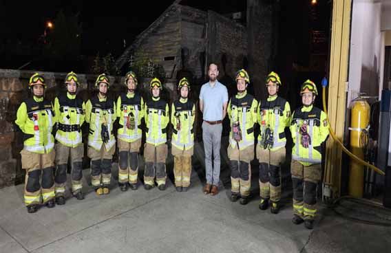 Día Internacional de La Mujer: Gobernador Rivas reconoció a voluntarias del CBT tras constitución de Histórica Guardia Nocturna Femenina