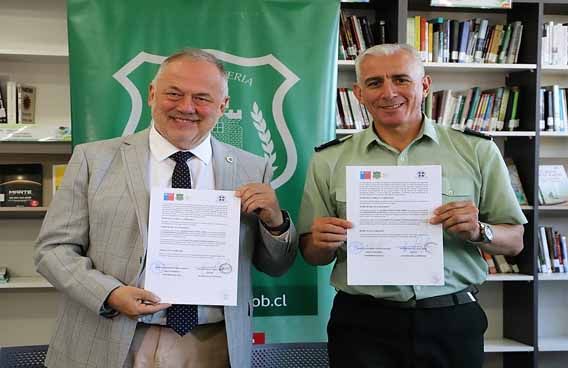 Gendarmería Firma importante convenio con La Universidad De La Frontera en La Araucanía