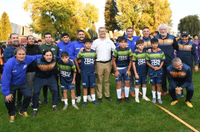Temuco: Más de mil niños dieron vida al Festival de Fútbol Municipal 2024