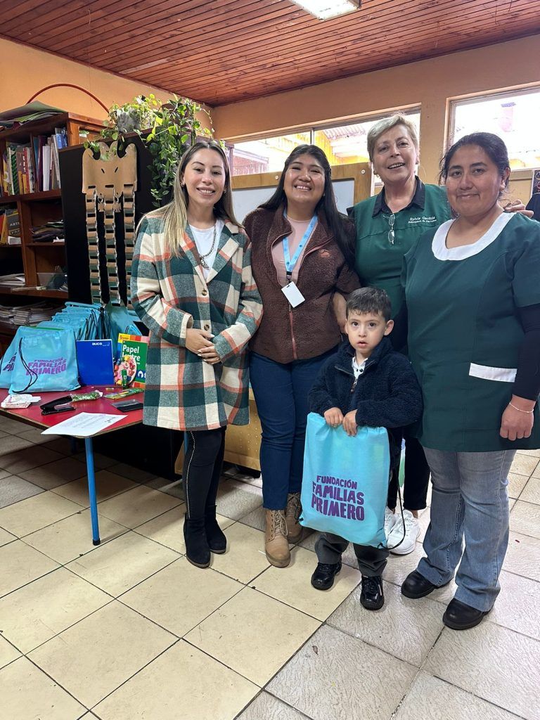 Cerca de 100 niños de La Araucanía se benefician de programa de nivelación escolar de la Fundación Familias Primero