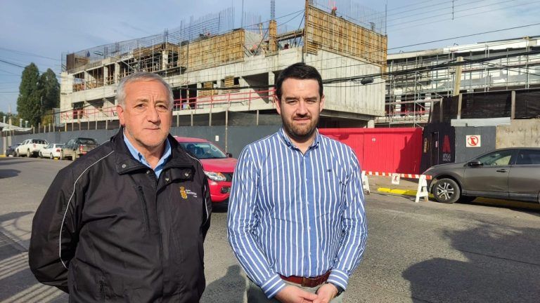 A toda marcha está construcción del edificio consistorial en Angol
