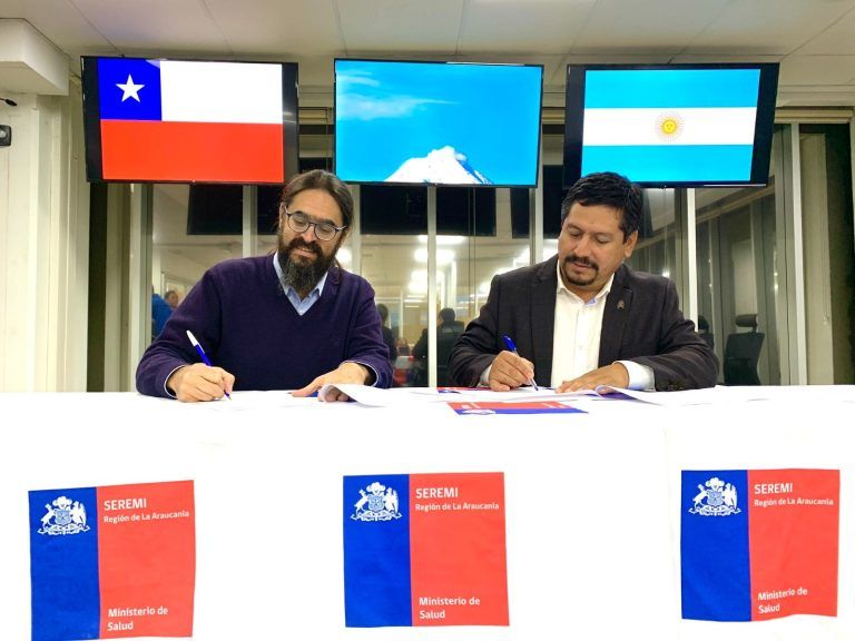 Seremi de Salud Araucanía y Ministerio de Salud de Neuquén firman Acuerdo de Colaboración Binacional
