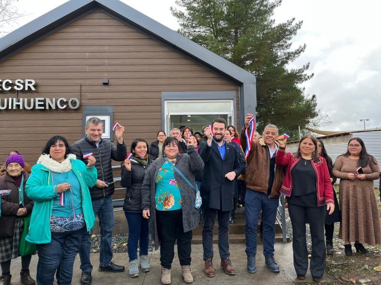 Gobernador Rivas inaugura dos estaciones comunitarias que entregarán atención a más de 2 mil personas en sector rural de Collipulli