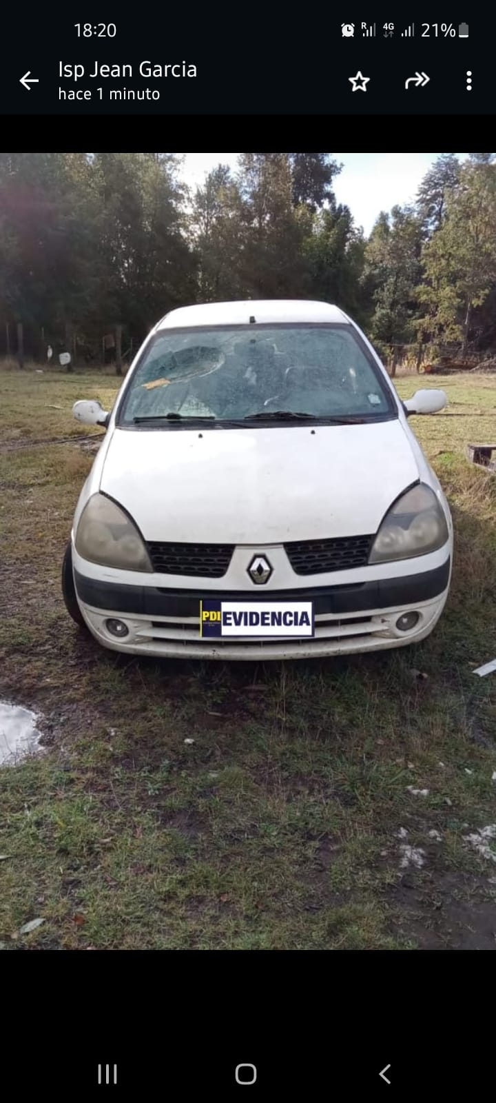 PDI recupera vehículo que había sido sustraído desde un aparcadero municipal en Villarrica