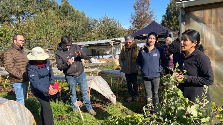 Directores regionales de INDAP intercambian conocimientos agroecológicos en la Araucanía
