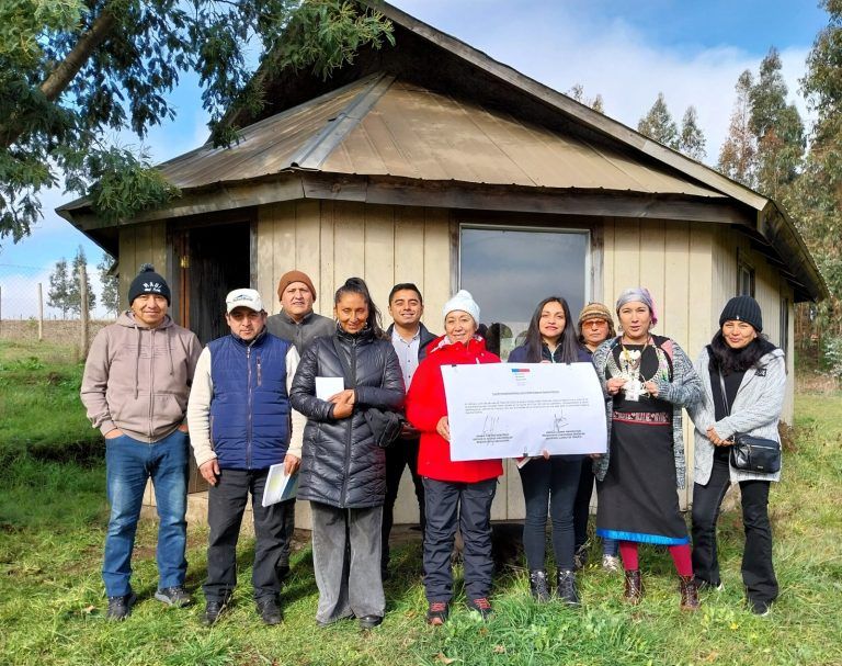 Transferencia entregada por Bienes Nacionales permitirá construcción de sede a comunidad Quintrel Llanca de Temuco