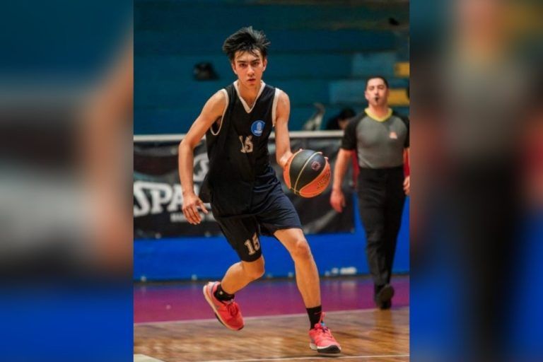Alumno del Colegio Santa Cruz de Victoria llamado a preselección chilena de basquetbol sub 15