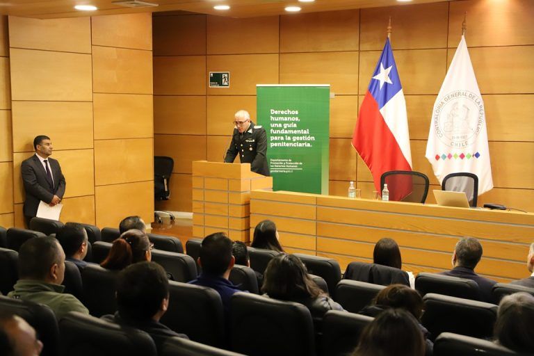 Gendarmería de La Araucanía realiza seminario para abordar el Respeto y garantía de personas Privadas de Libertad con Discapacidad