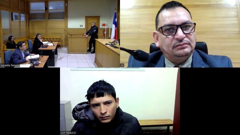 Juzgado de Garantía de Temuco decreta la prisión preventiva de imputado por homicidio