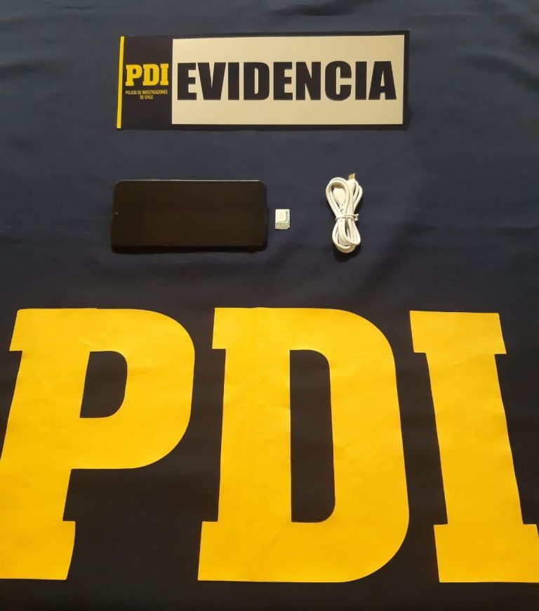 PDI detuvo a hombre que intentó ingresar teléfono a Centro de Detención Preventiva de Angol
