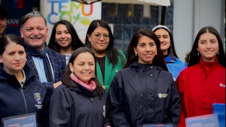 En Temuco lanzan campaña “Manos Unidas que Abrigan” para potenciar apoyo a personas en situación de calle