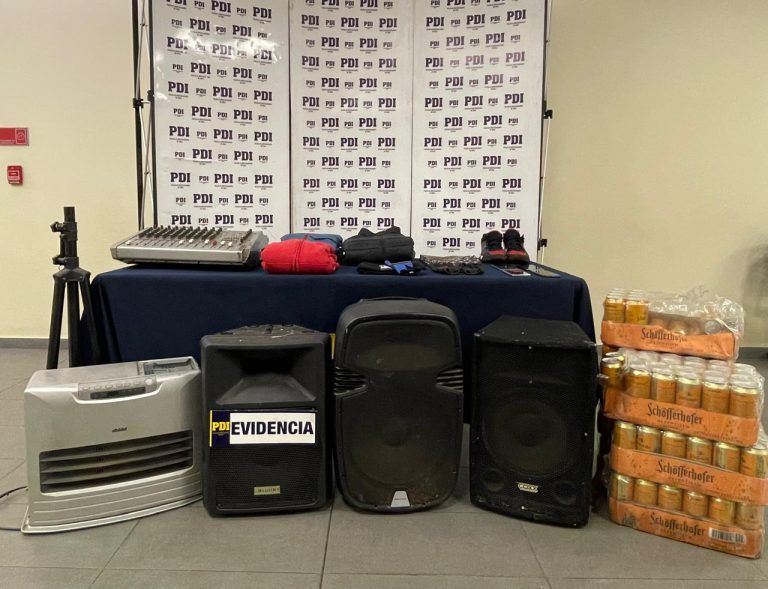 PDI desarticula banda criminal dedicada a robos en sector Barrio Inglés de Temuco